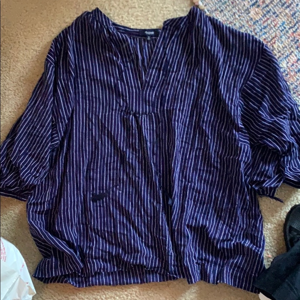 Madewell shirt navy